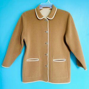 Vintage Claude Harvey Paris Lightweight Peacoat (size 36/US 4)